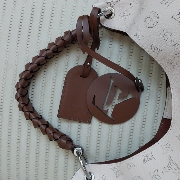 LOUIS VUITTON MONOGRAM CARMEL MAHINA HOBO SHOULDER BAG - Picture 13 of 13